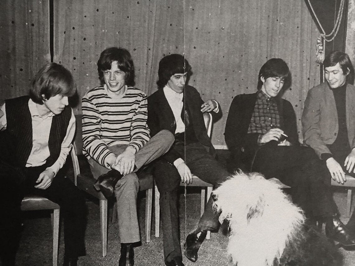 The Rolling Stones pictured in 1964.
