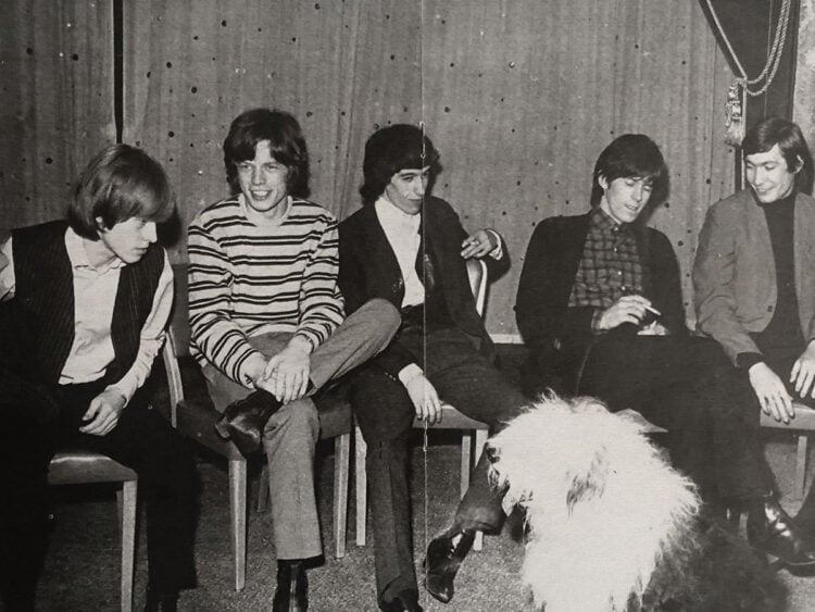 The Rolling Stones pictured in 1964.