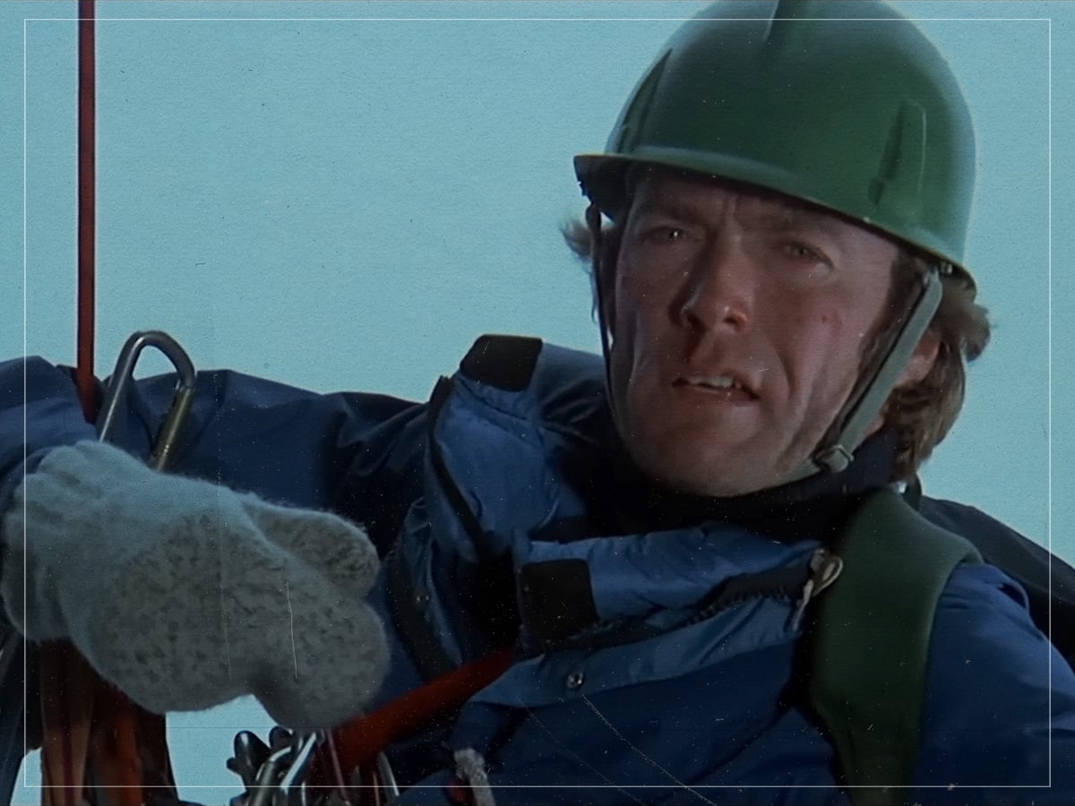 The boulder crash – ‘The Eiger Sanction’ (1975)