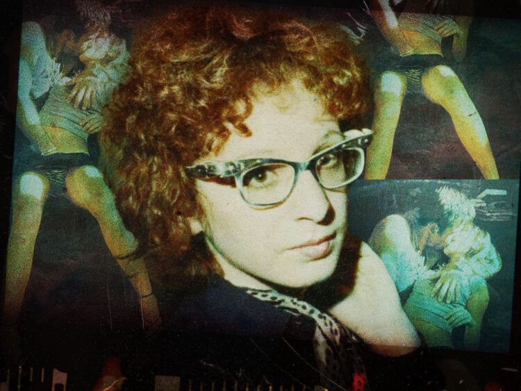 The erotic single cover designed by Nan Goldin