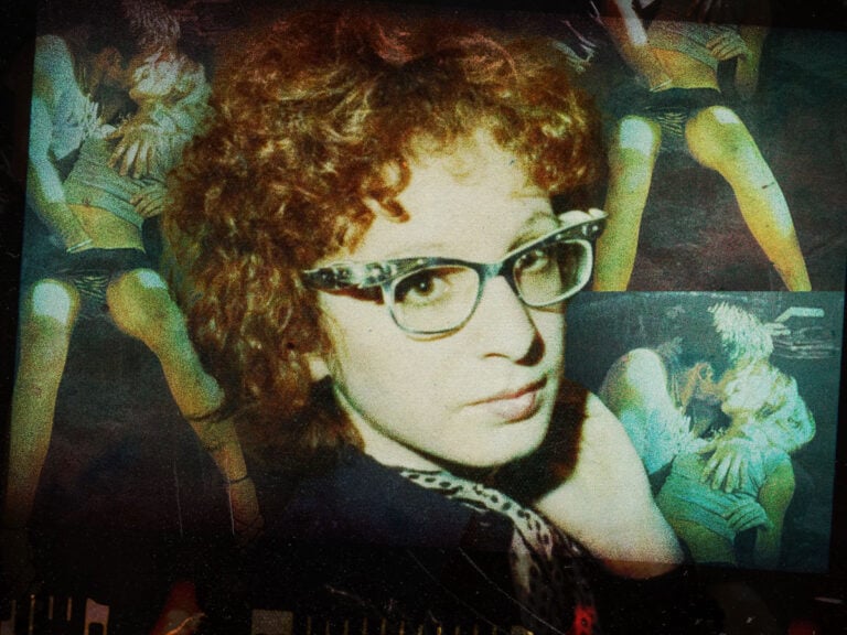 The erotic single cover designed by Nan Goldin