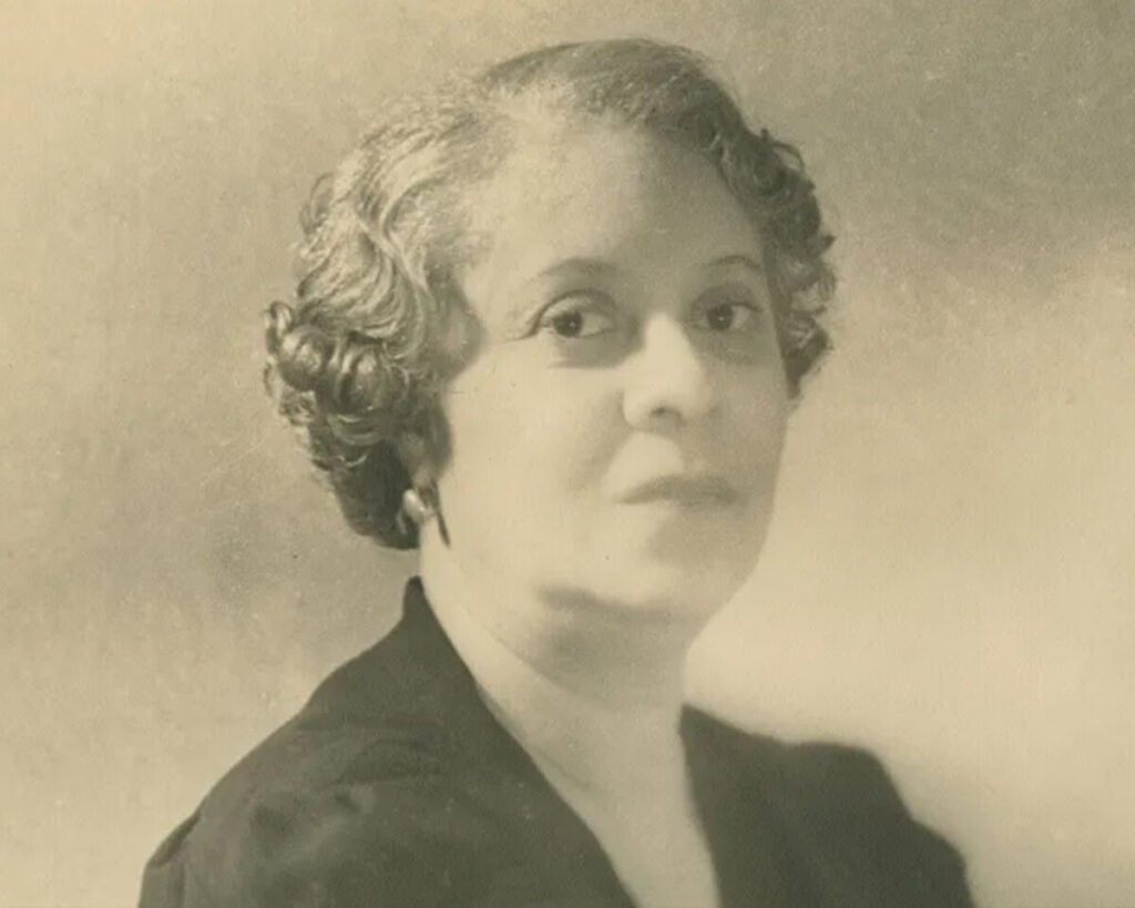 A photograph of Florence Price later in life.