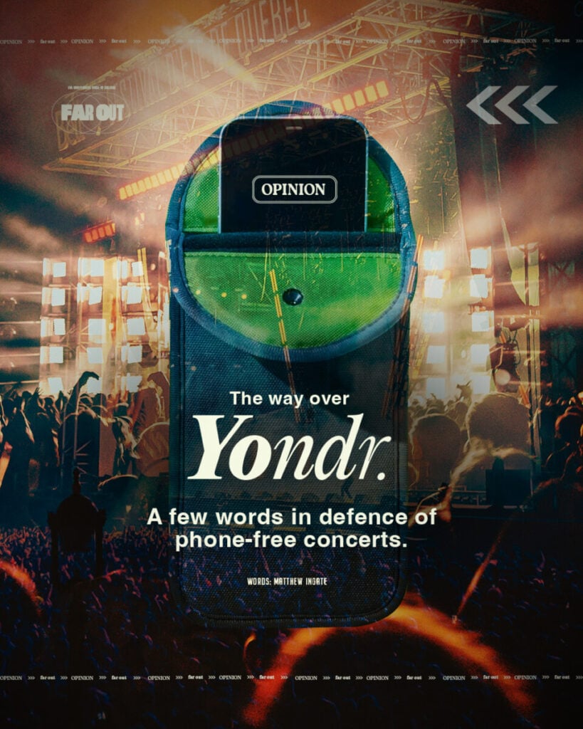 The way over Yondr- A few words in defence of phone-free concerts
