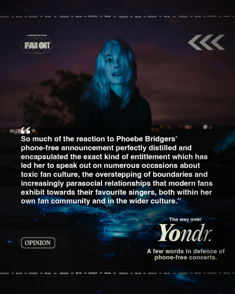 The way over Yondr- A few words in defence of phone-free concerts