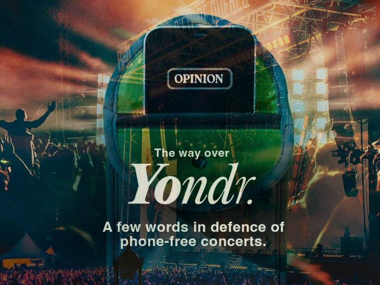 The way over Yondr- A few words in defence of phone-free concerts
