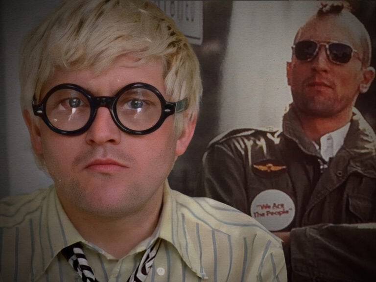 Was David Hockney the inspiration behind ‘Taxi Driver’?