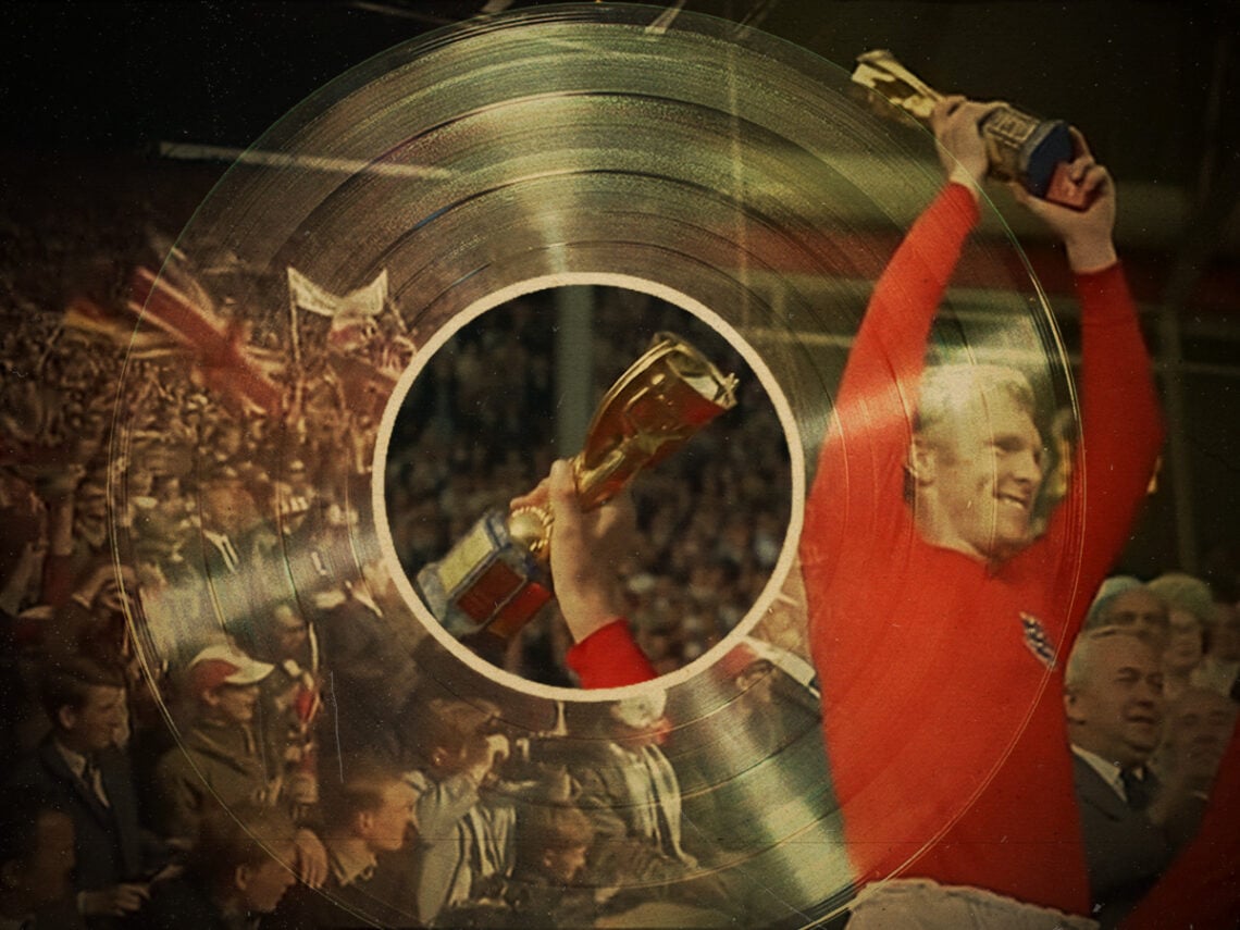 What song was number one when England lifted the World Cup in 1966