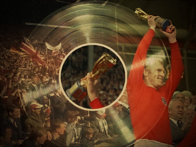 What song was number one when England lifted the World Cup in 1966