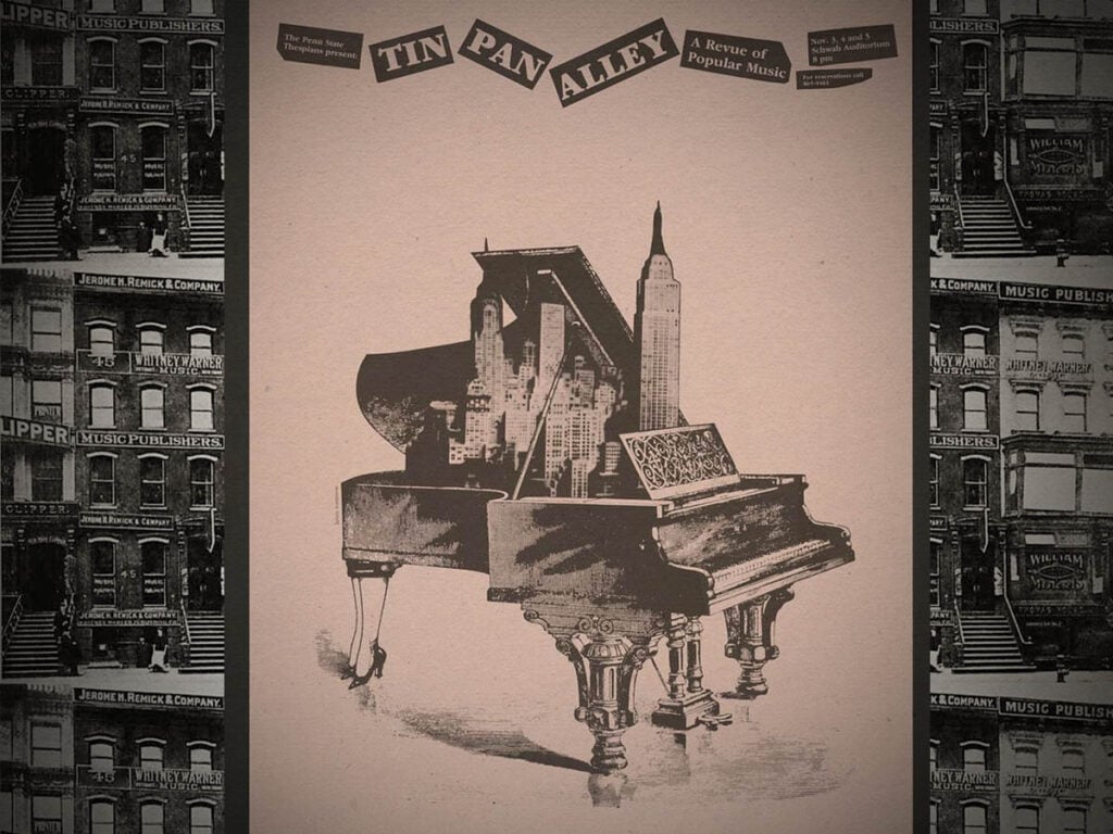What was the first big hit from Tin Pan Alley?