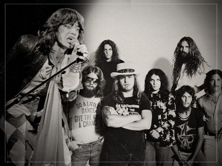 When The Rolling Stones and Lynyrd Skynyrd united for a chaotic day at Knebworth in 1976