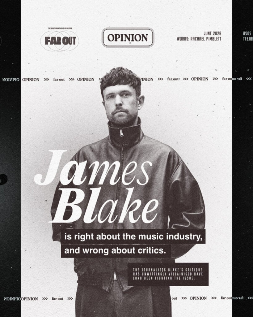 Why James Blake is right about the industry, and wrong about critics