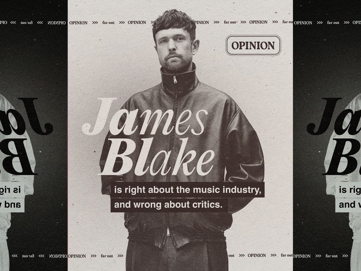 James Blake acerta ao criticar a indústria musical, mas erra ao culpar os críticos, diz análise