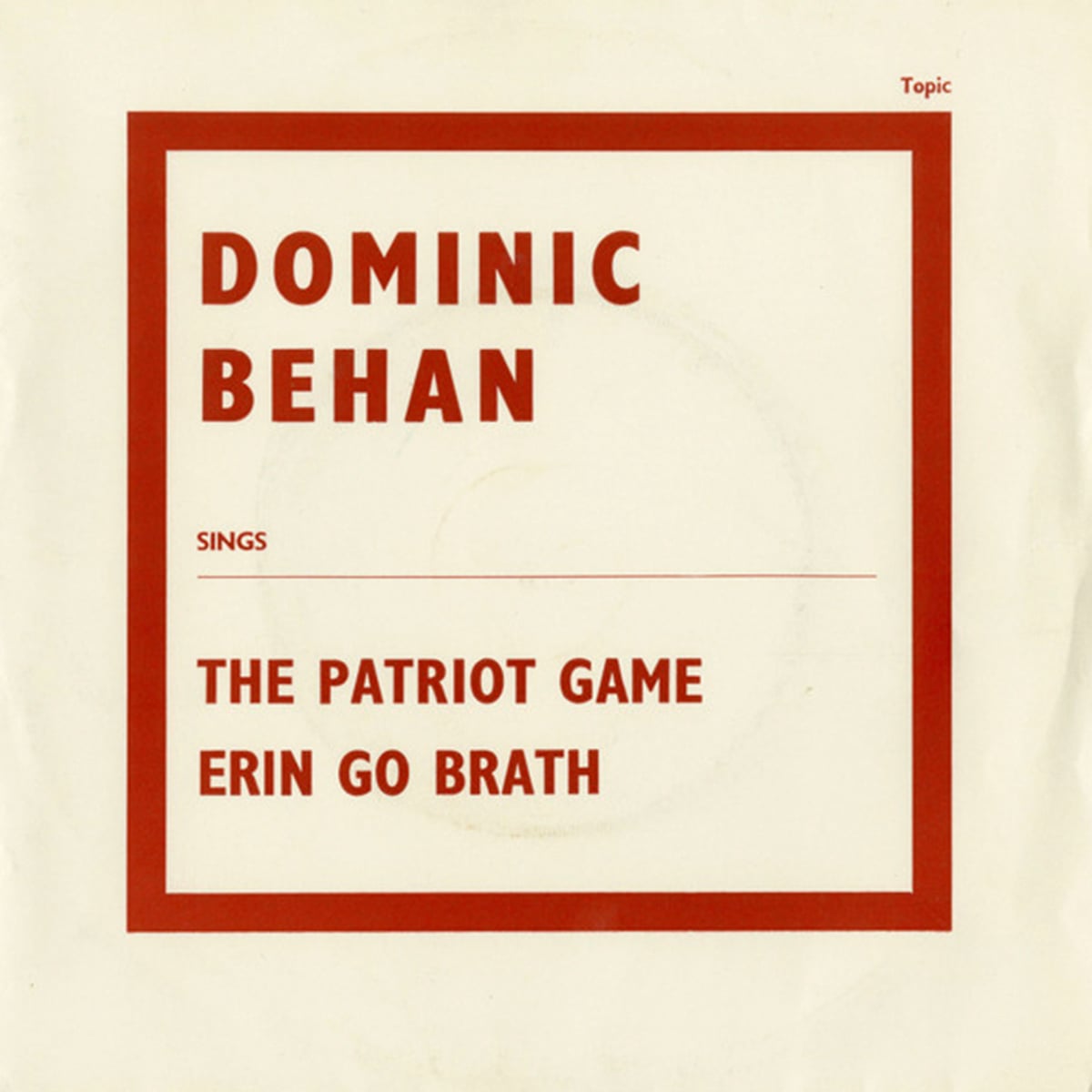 ‘The Patriot Game’ – Dominic Behan