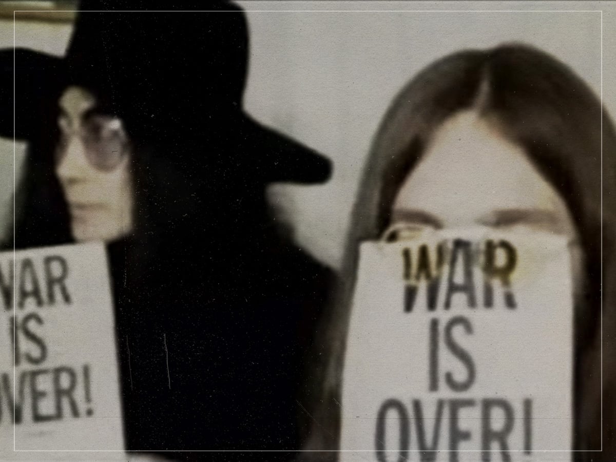 ‘War Is Over’ (1969) - John Lennon - Yoko Ono