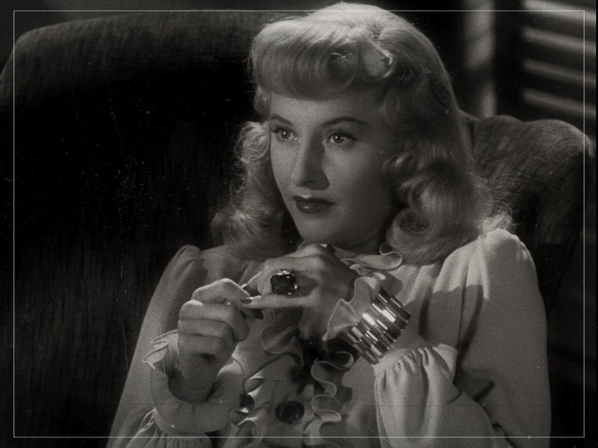 Barbara Stanwyck in ‘Double Indemnity’ (Billy Wilder, 1944)