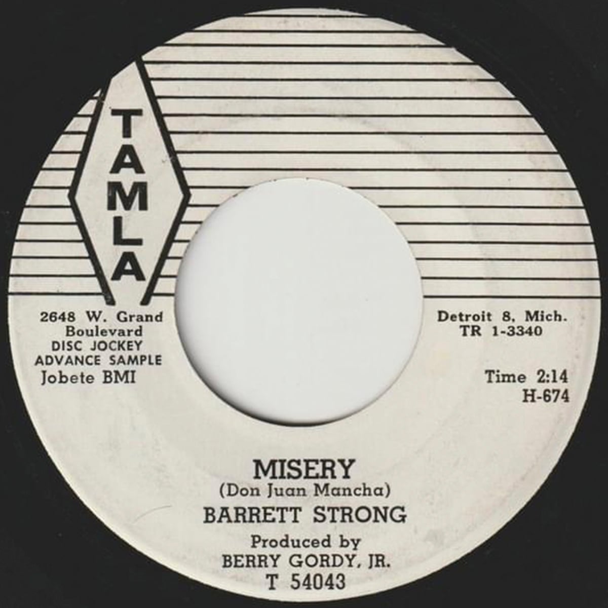 Barrett Strong - ‘Misery’ - 1959