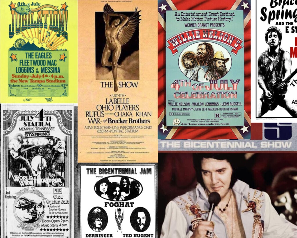 Bicentennial 1976- 10 big gigs from America's previous milestone birthday party