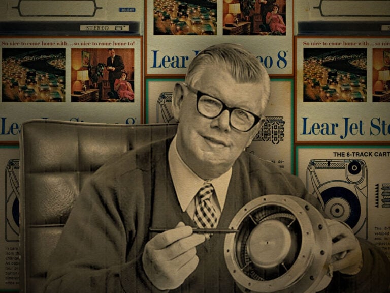 Bill Lear- The 1920s jet designer who also pioneered portable music -
