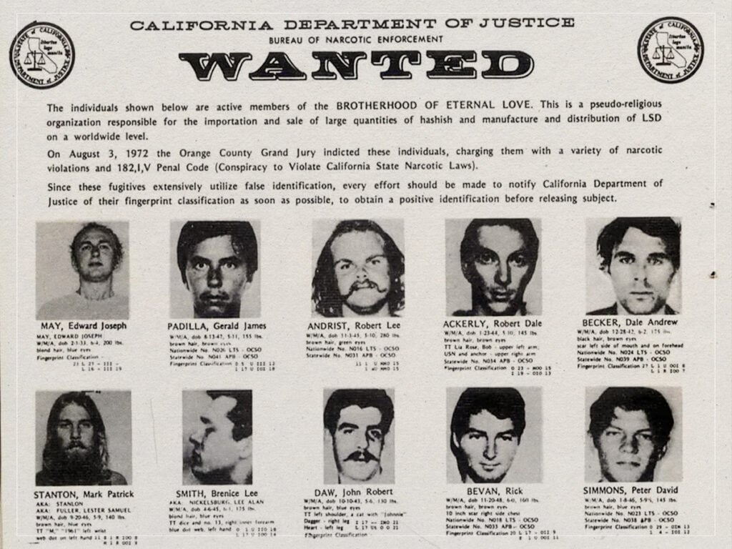 Brotherhood of Eternal Love - 1972