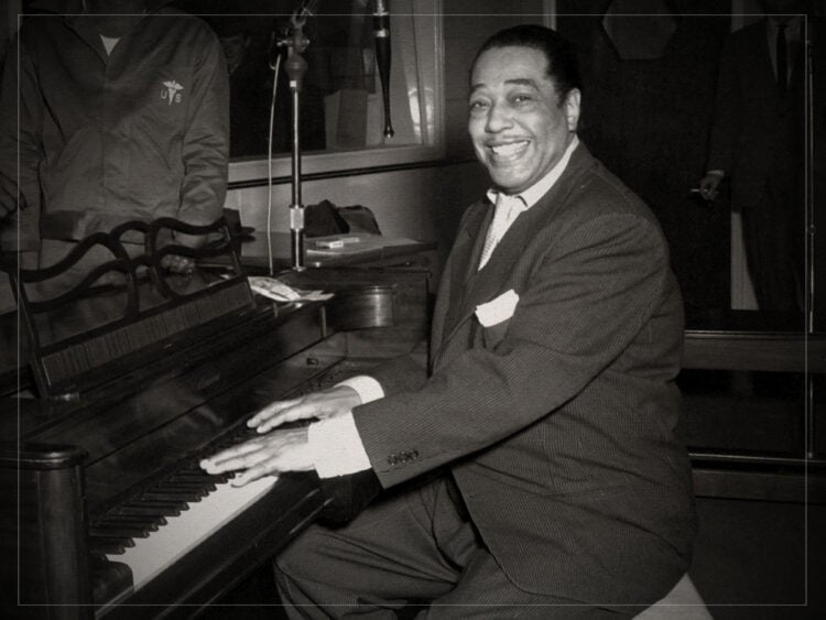 Duke Ellington - Jazz Musician - 1954 -