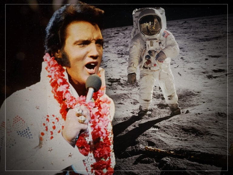 Elvis - Moon Landing - Split
