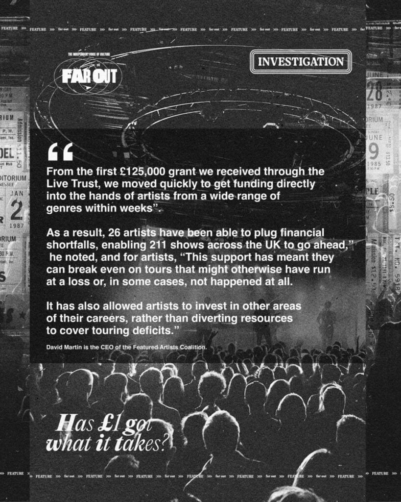 Has £1 got what it takes? The future of the grassroots music industry explained