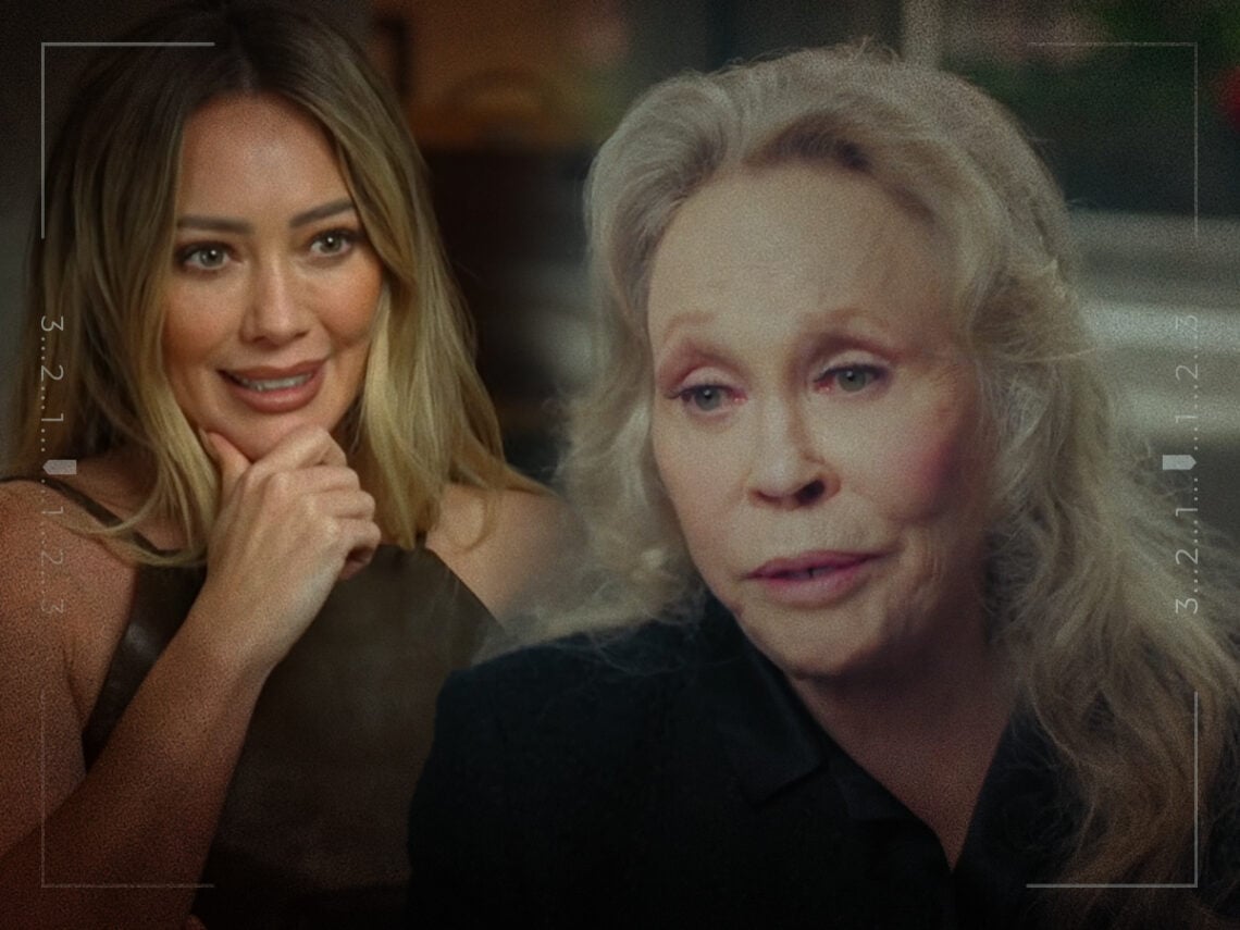 Hilary Duff - Faye Dunaway - Split