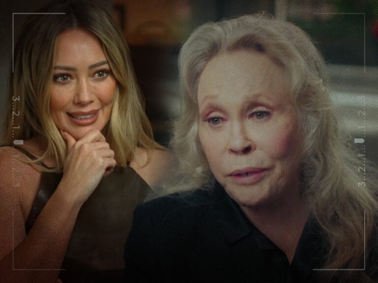Hilary Duff - Faye Dunaway - Split