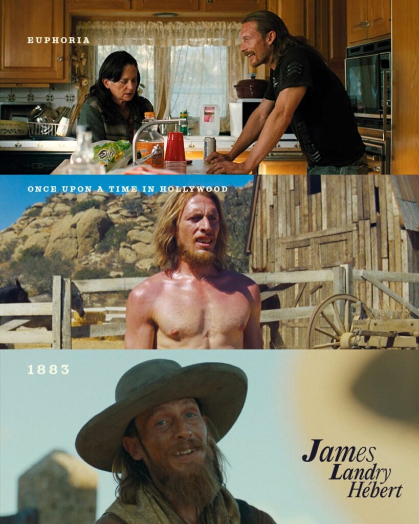 James Landry Hébert on lassoing Zendaya, reuniting with Brad Pitt, and being that guy from that thing you've seen- I look different in everything