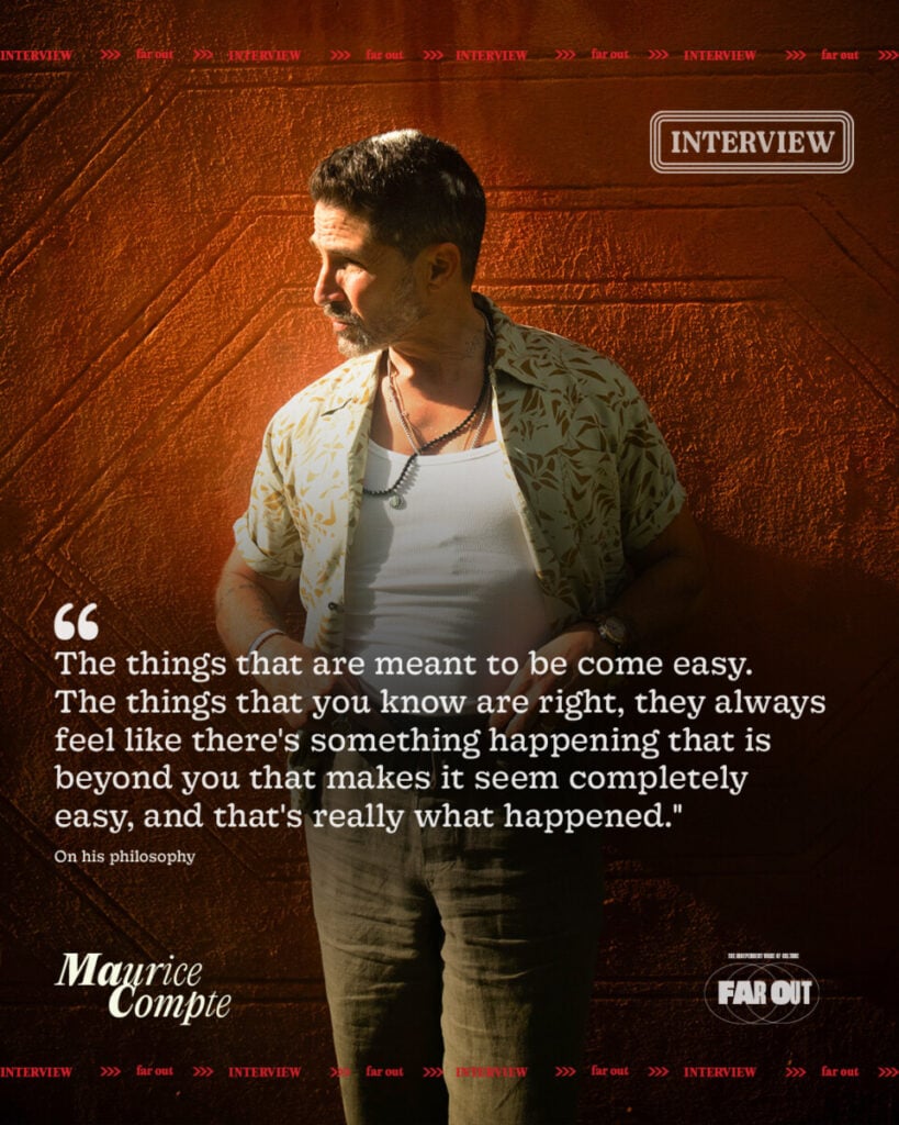 Maurice Compte on his philosophy.
