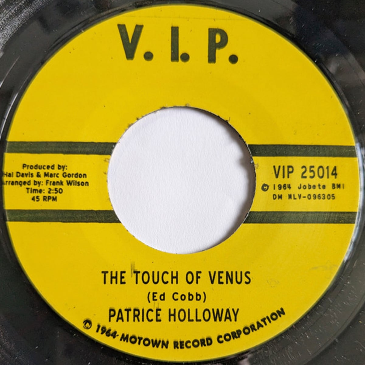 Patrice Holloway - ‘The Touch of Venus’ - 1964