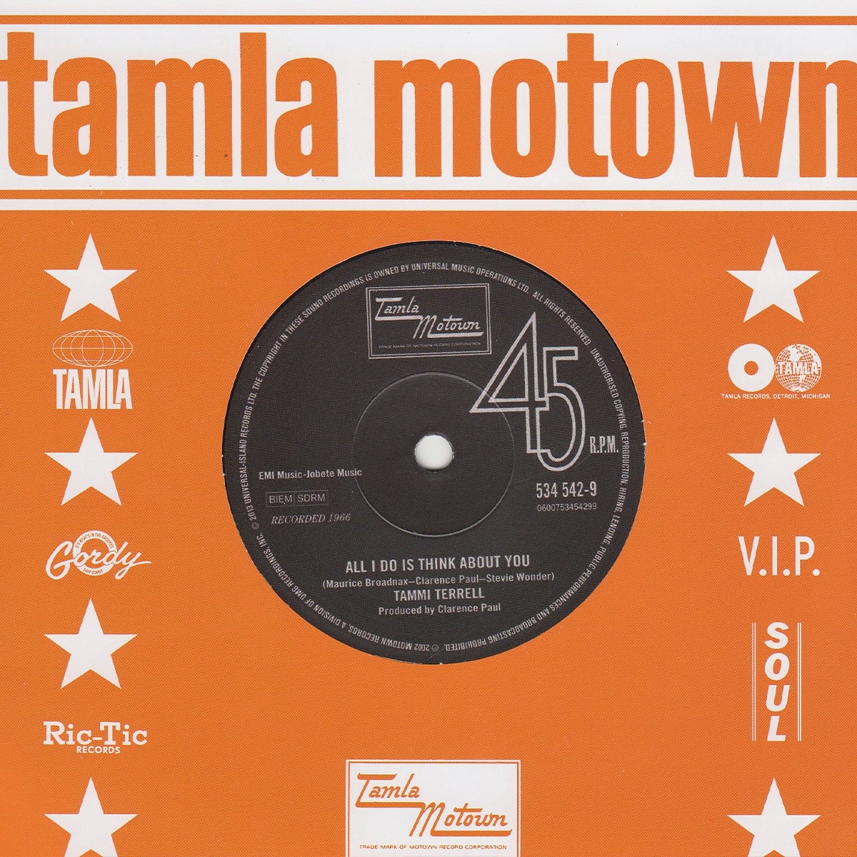 Tammi Terrell - ‘All I Do Is Think About You’ - 1966