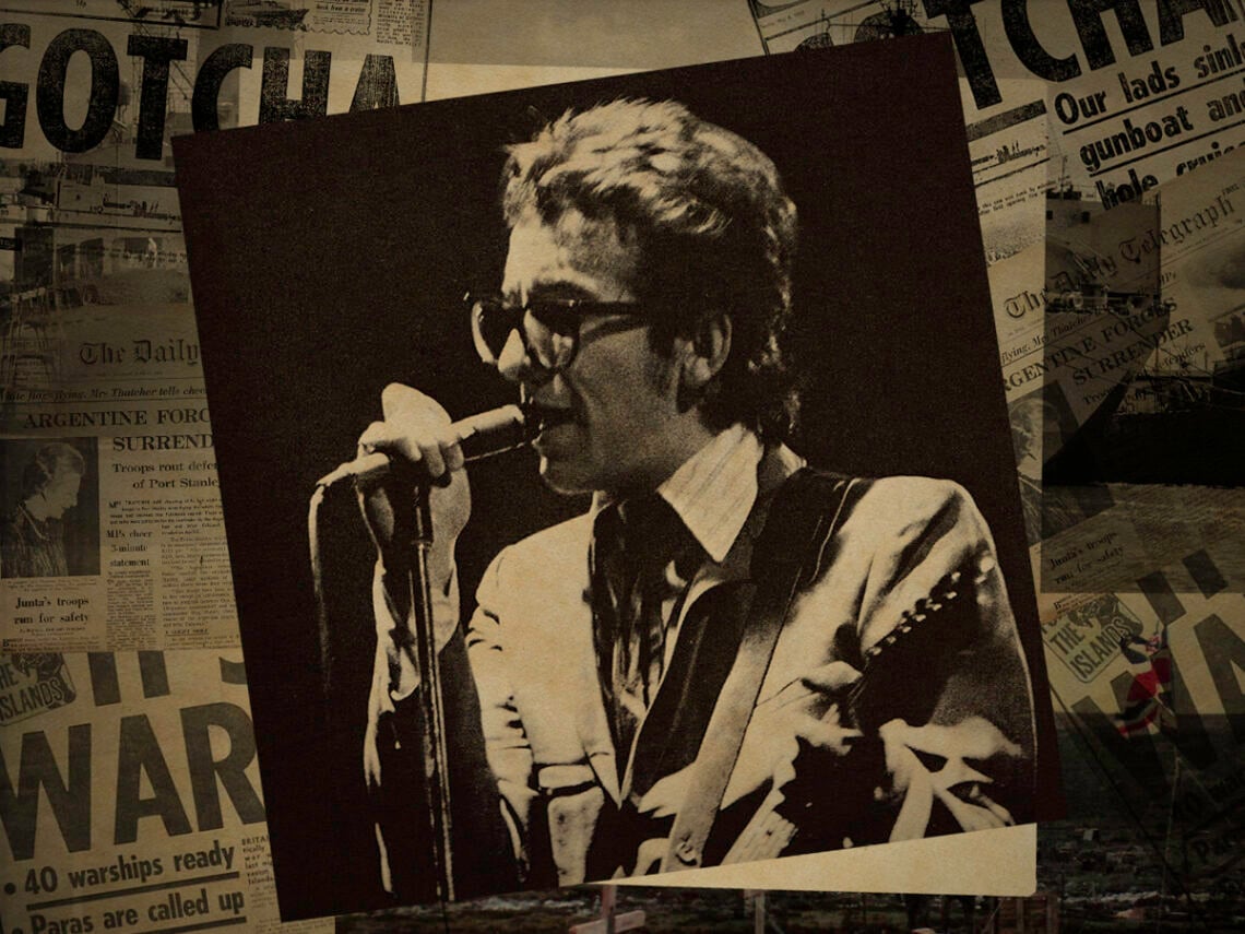 The 1982 Elvis Costello song that exposed the uncomfortable truth behind the Falklands boom