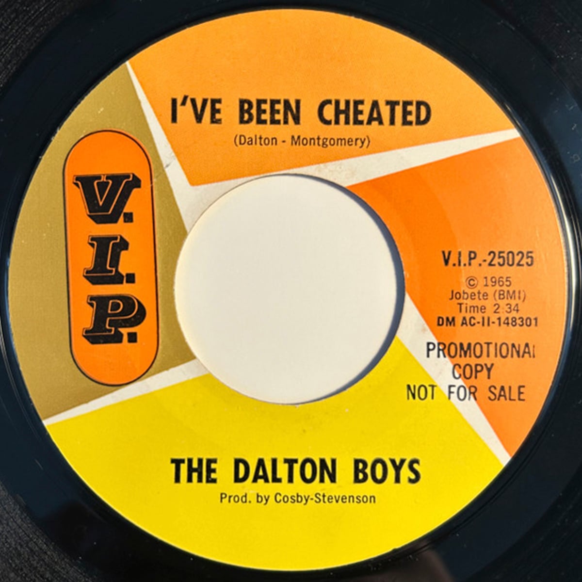 The Dalton Boys - ‘I’ve Been Cheated’ - 1965