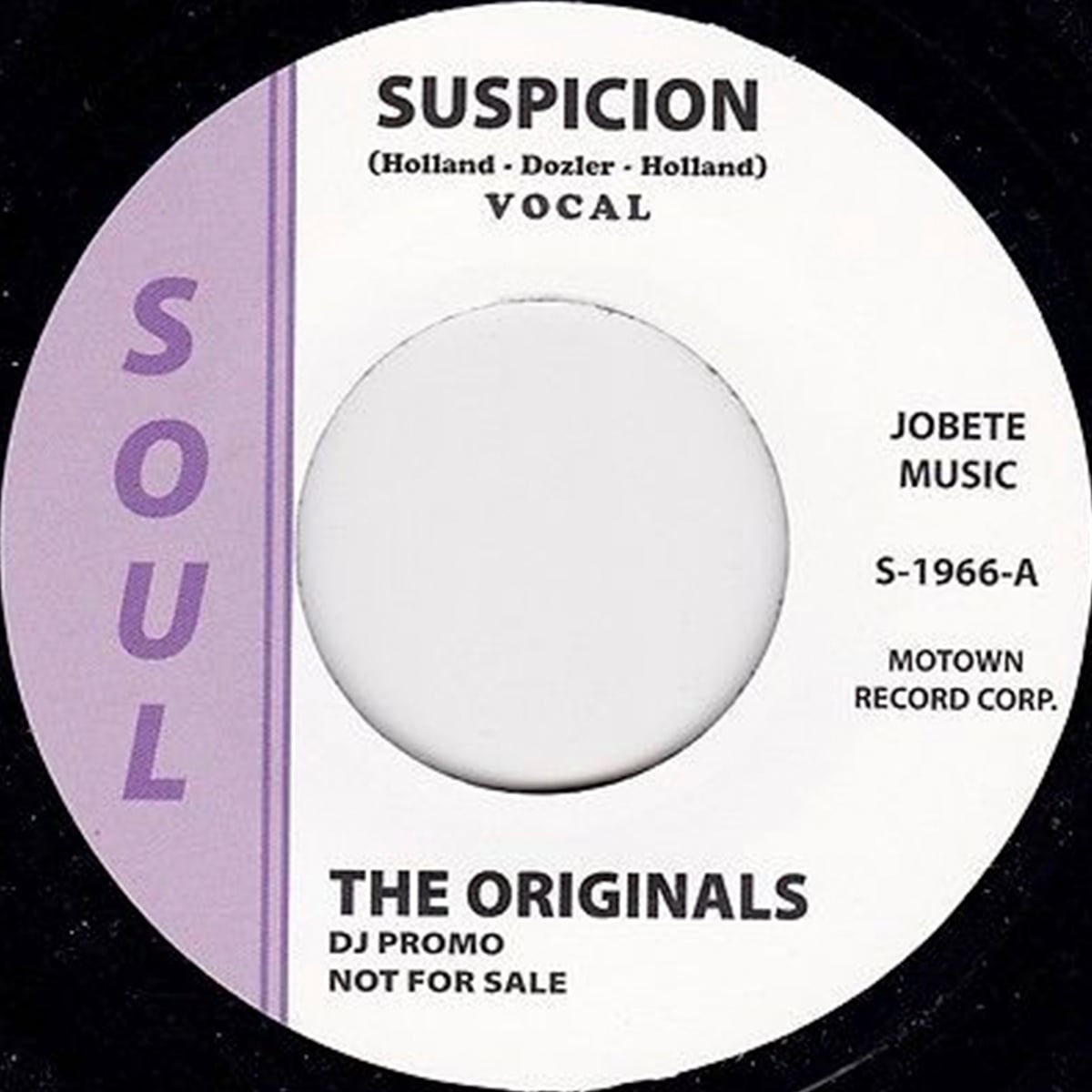 The Originals - ‘Suspicion’ - 1965