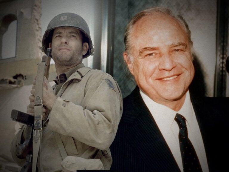 The actor who turned down 'Saving Private Ryan' because of Marlon Brando- I would choose him